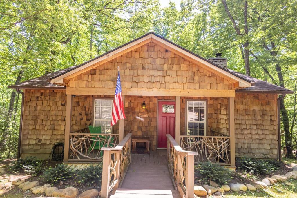 Pet Friendly Luxury Cabin Near Helen With Fire Pit Cleveland Exterior photo