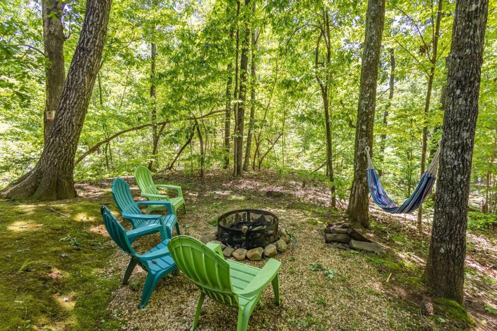 Pet Friendly Luxury Cabin Near Helen With Fire Pit Cleveland Exterior photo